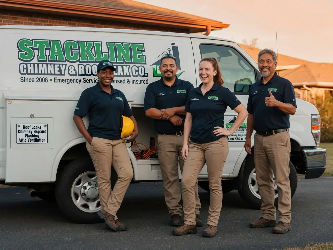 Chimney flashing repair company in Center Point, WV